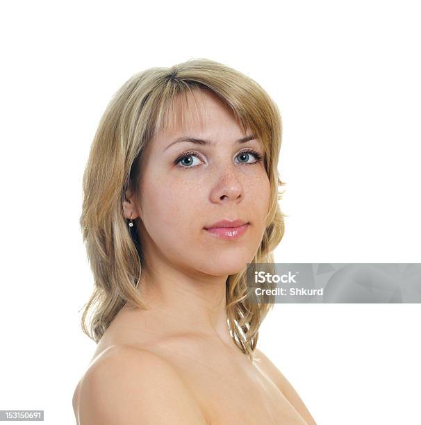 Schöne Junge Frau Stockfoto und mehr Bilder von Attraktive Frau - Attraktive Frau, Blondes Haar, Eine Frau allein