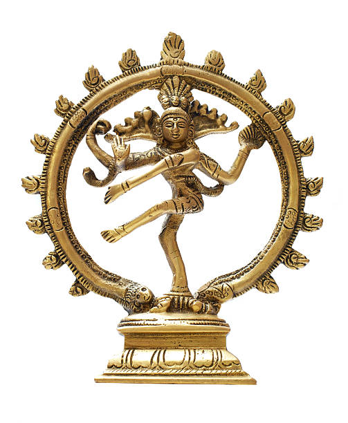 шива nataraja - shiva hindu god statue dancing стоковые фото и изображения