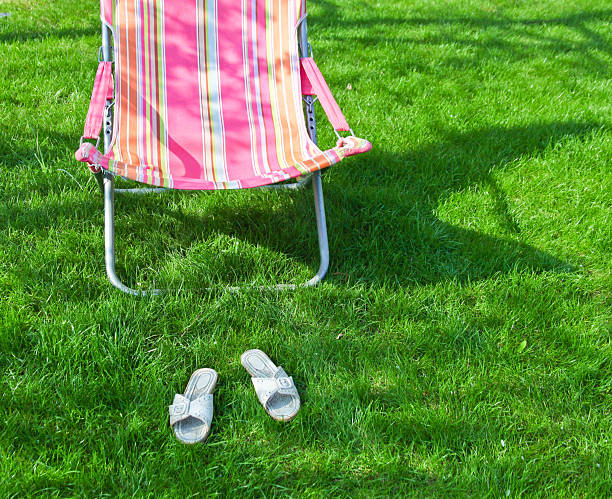 beach chair, sun bed no people