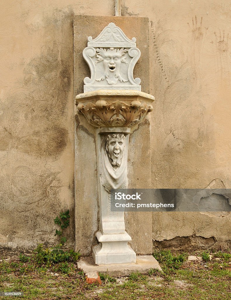 "Green Man" Fontana - Foto stock royalty-free di Antico - Vecchio stile