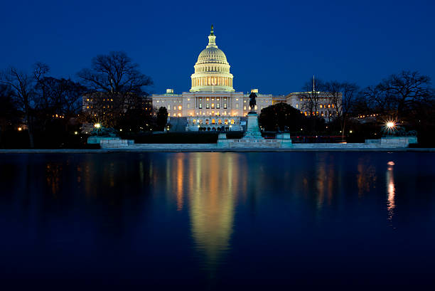 istock Nation Capitol in Washington DC at Night 153154489