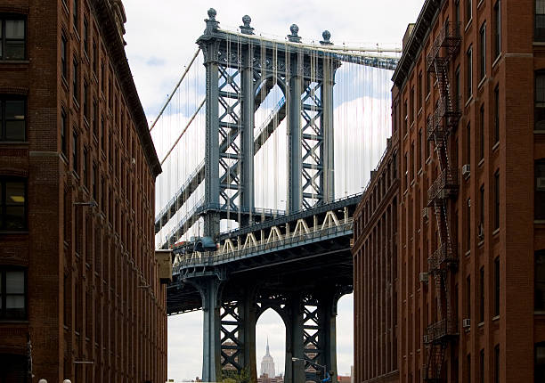 Manhattan Bridge stock photo