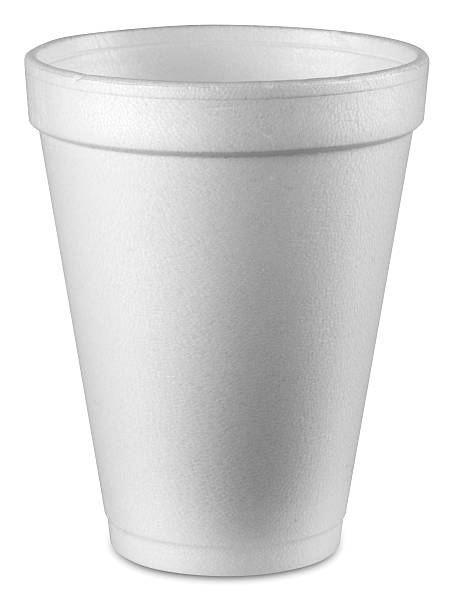 чаша из пенополистирола - cup стоковые фото и изображения
