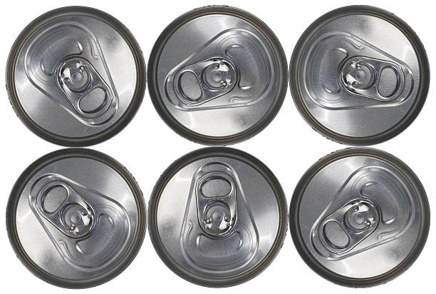 istock Top Down View of a Six Can Pack 153156441