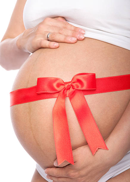 妊娠中の健康 - human pregnancy flash ストックフォトと画像