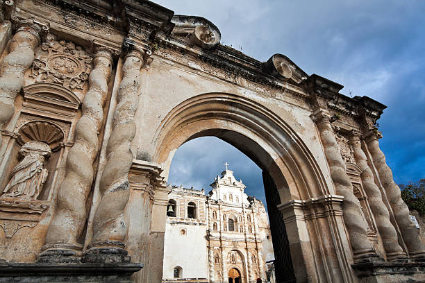 istock Cathedral in Antigua 153157119