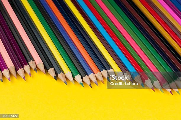 Color Pencils Stock Photo - Download Image Now - Art, Art And Craft, Backgrounds