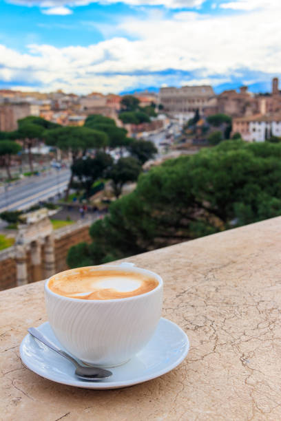 istock Cup of coffee in Rome, Italy 1531587627
