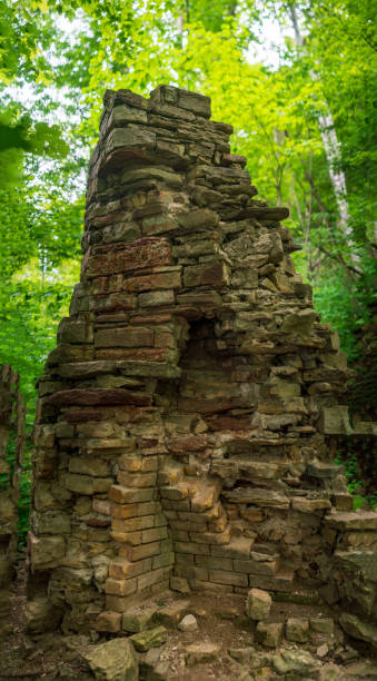 istock Ruins of a stone Chimney 1531596624