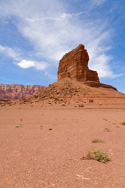 red rock - lee ferry photos et images de collection