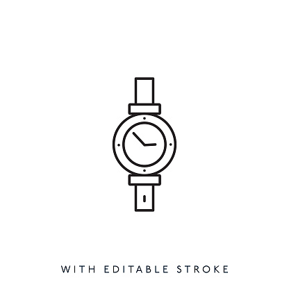 istock Clock line icon.Editable Stroke 1531612965