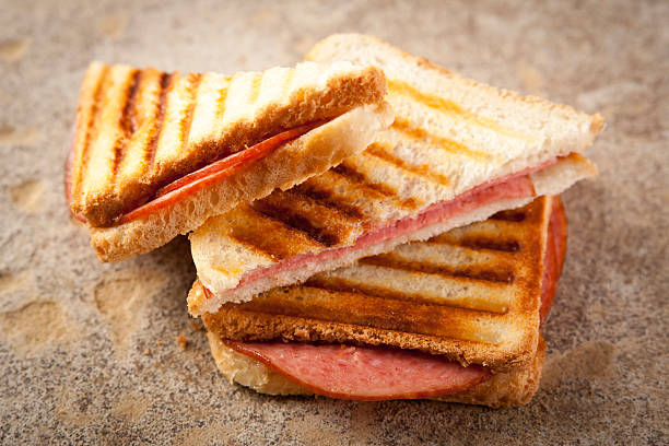 istock Toasted salami sandwich 153162693