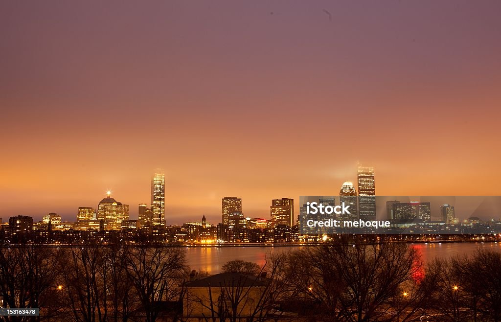 Panorama de Boston - Photo de Boston - Massachusetts libre de droits