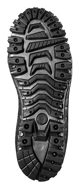 istock Man's winter leather boots of black 153163517