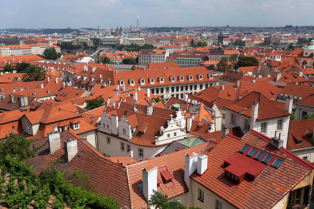 istock Historic city of Prague 153163829