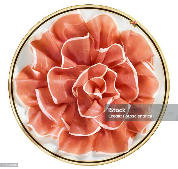Dish With Parma Ham Stock Photo - Download Image Now - Parma Ham, Prosciutto, Ham