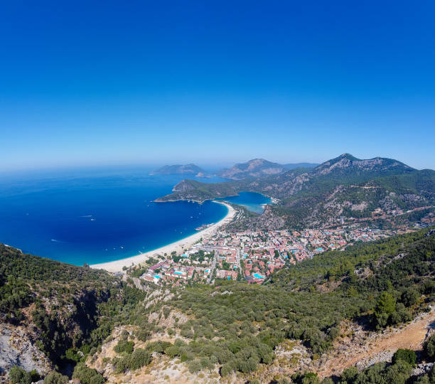 istock Aerial wide angle Oludeniz (Blue Lagoon) district. 1531662172