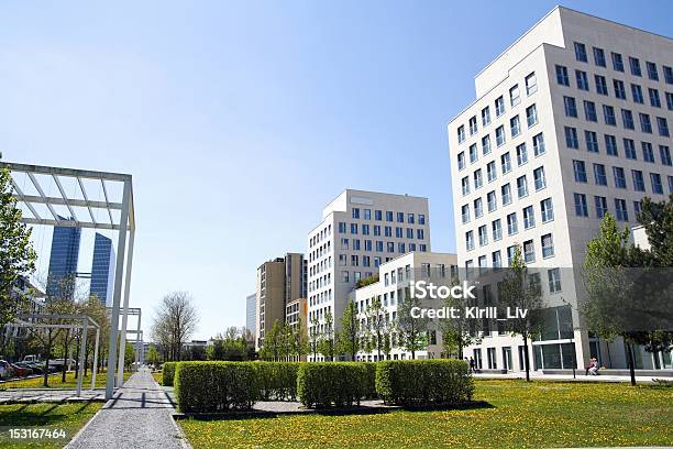 Business Quarter Stockfoto und mehr Bilder von München - München, Bürogebäude, Parkanlage