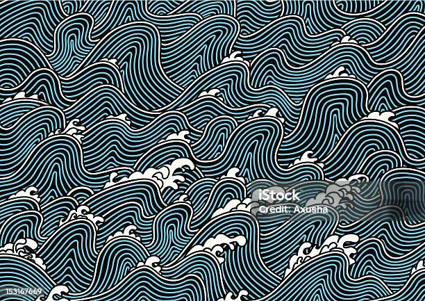 Japan Pattern Stock Illustration - Download Image Now - Abstract, Art, Art And Craft