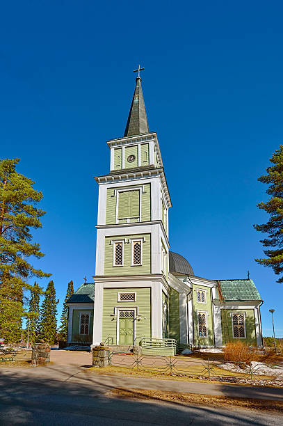 istock Wooden church 153168720