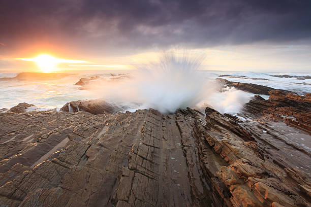 istock Evening surf on the Pacific coast of California 153168968