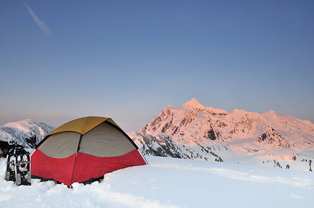 istock Winter Camping at Huntoon point on Artist Ridge 153168983
