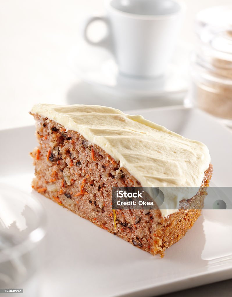 carrot cheesecake slice of carrot cheesecake, shallow depth of field Baked Pastry Item Stock Photo