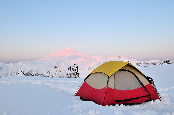 istock Winter Camping at Huntoon point on Artist Ridge 153169020