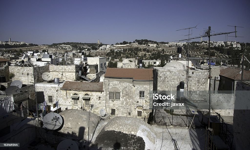 Jerusalém street viagem em Terra Santa - Royalty-free Arquitetura Foto de stock