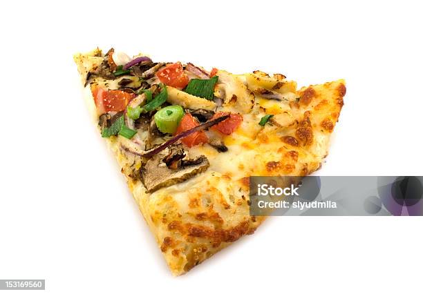Slice Of Pizza Stock Photo - Download Image Now - Baked, Baking, Cheese