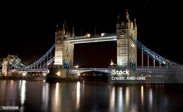 Londyn Most W Nocy - zdjęcia stockowe i więcej obrazów Anglia - Anglia, Architektura, Biznes