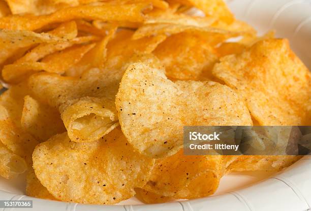 Potato Chips Stockfoto und mehr Bilder von Abnehmen - Abnehmen, Bildhintergrund, Erfrischung