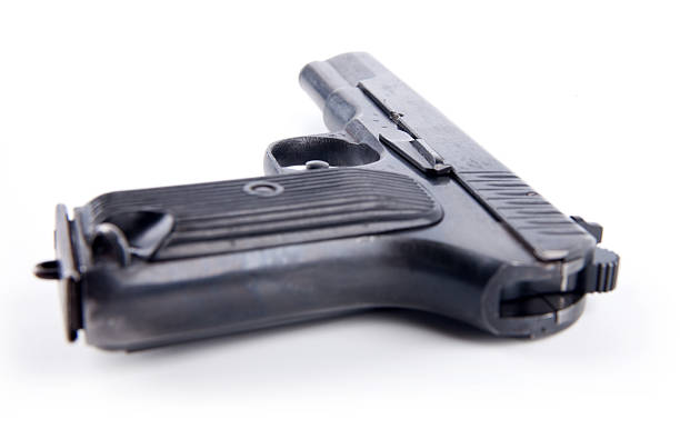 istock Semiautomatic pistol 153171134