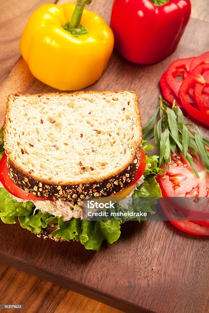 Thunfisch Sald Sandwich - Lizenzfrei Thunfisch-Salat-Sandwich Stock-Foto