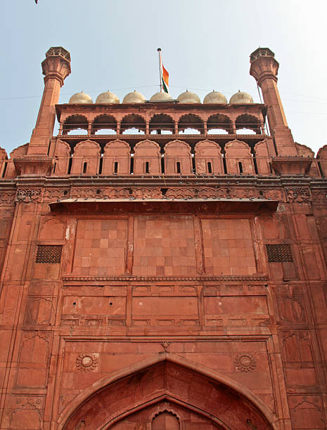 istock Lahore Gate, Red Fort in Delhi, India 153173486