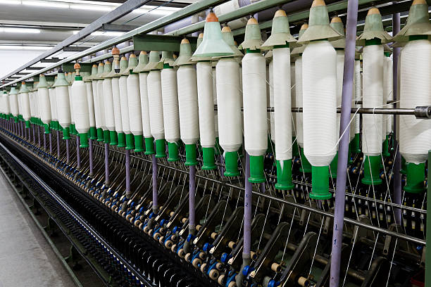 istock cotton chord spools in a textile factory 153173718