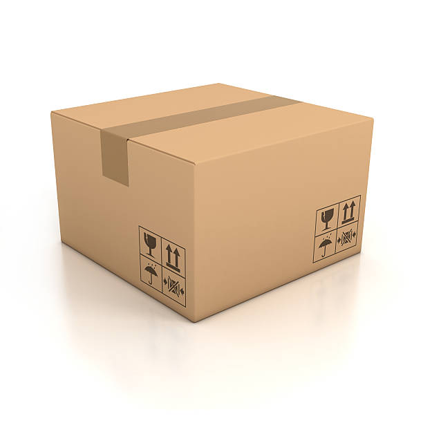 istock An isolated cardboard box taped up 153175245