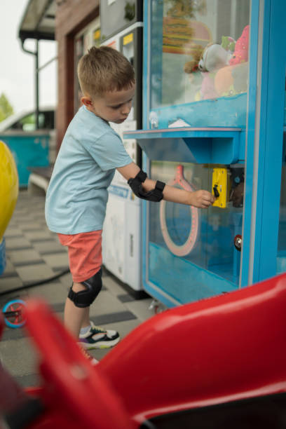 istock Toddler at indoor playground 1531754398