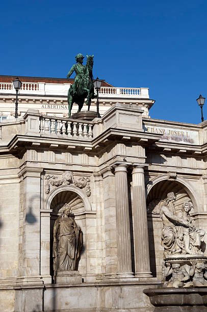 istock Vienna Austria in front of Albertina Museum 153177646