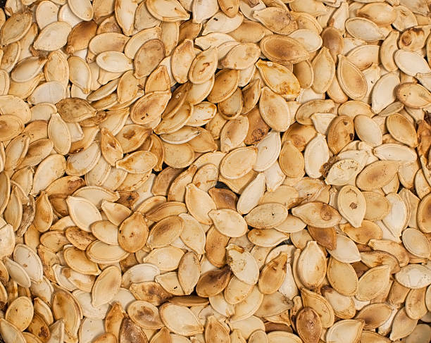 Roasted Pumpkin Seeds stock photo