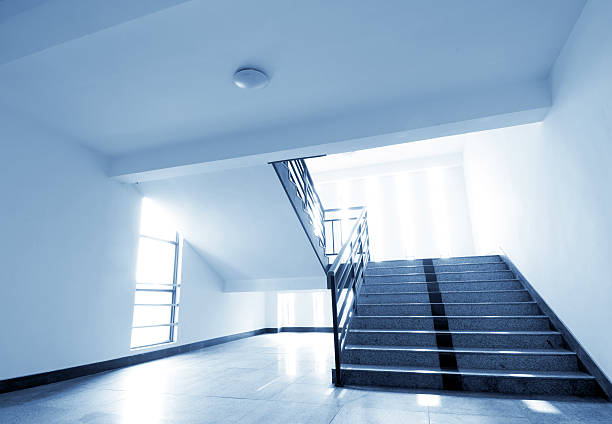 istock stairs in the modern house 153178212