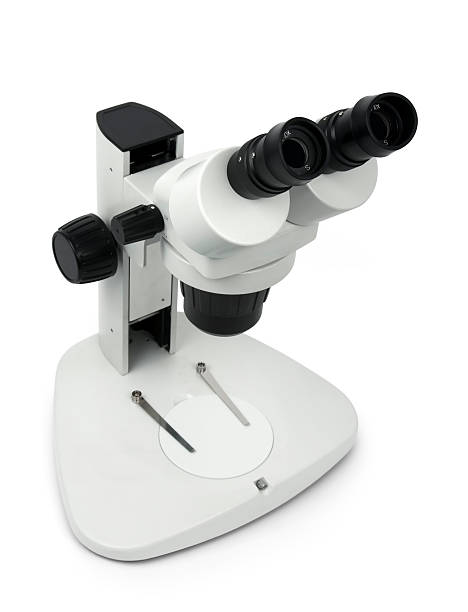 Microscope Universal microscope. microscope isolated stock pictures, royalty-free photos & images