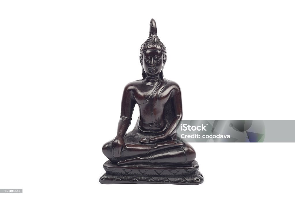Buda Meditando madera - Foto de stock de Acuerdo libre de derechos