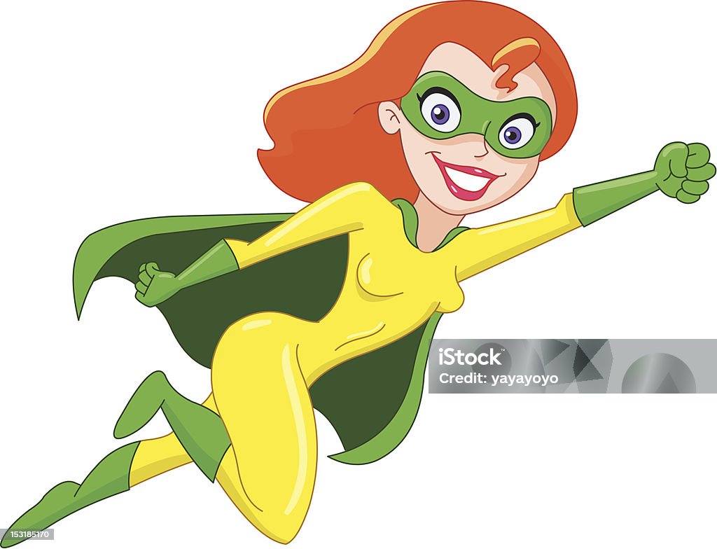 Super heroine Adult stock vector Super heroine Adult stock vector