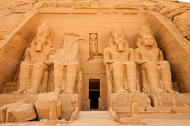istock rock temple of rameses II 153188008