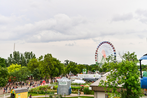 Mie Japan - November 11, 2018: Nagashima spa land amusement park in Mie Japan.