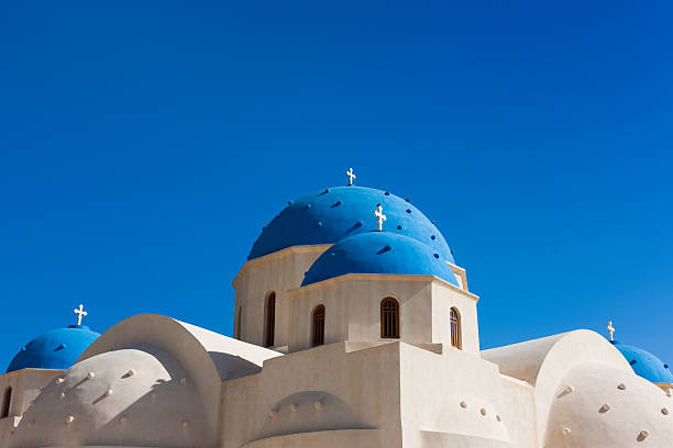 istock Catholic Cathedral of Santorini, Greece 153190547