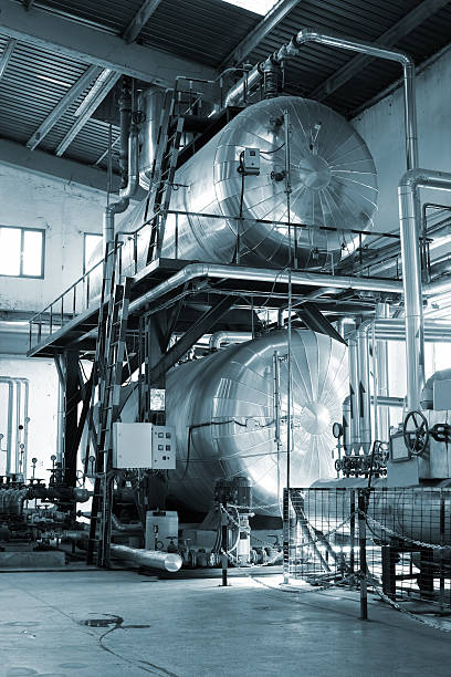 ボイラー - boiler industry furnace electric motor ストックフォトと画像