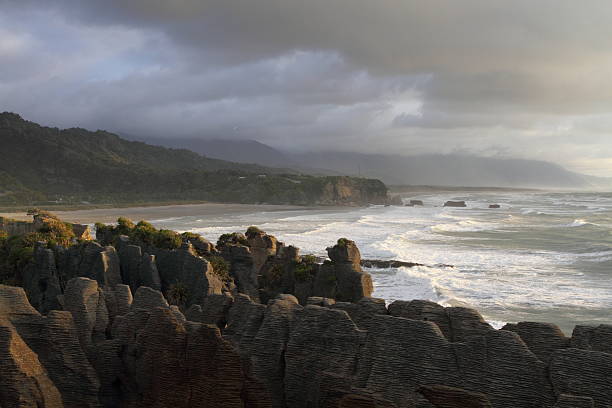 istock Amazing shapes of Pancake rocks 153197313