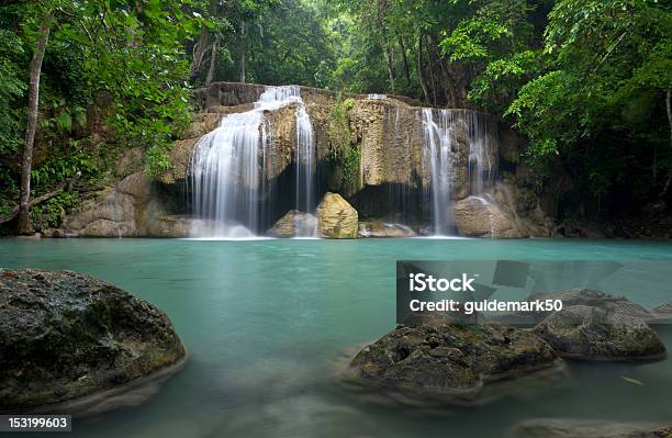 Waterfall In Thailand Stock Photo - Download Image Now - Backgrounds, Beauty In Nature, Environment